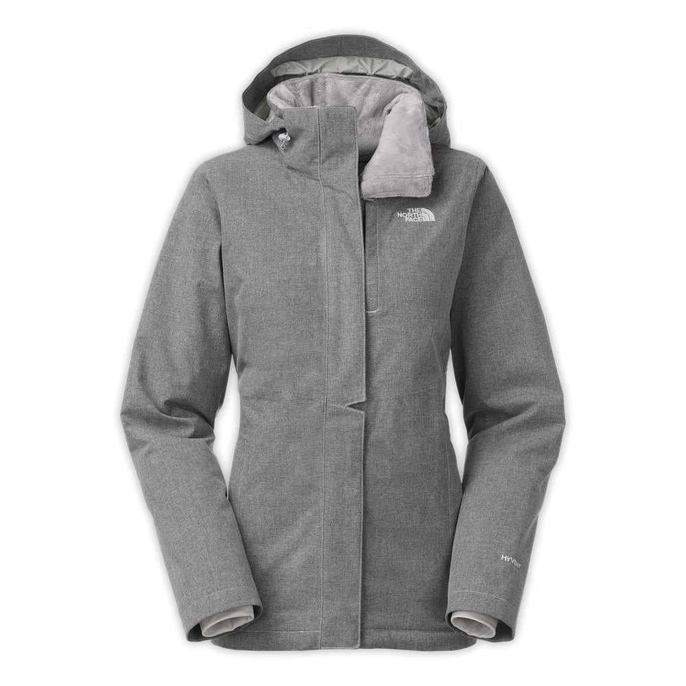 THE NORTH FACE Inlux hyvent INSULATED‎ JACKET size small - gray (no hood)
